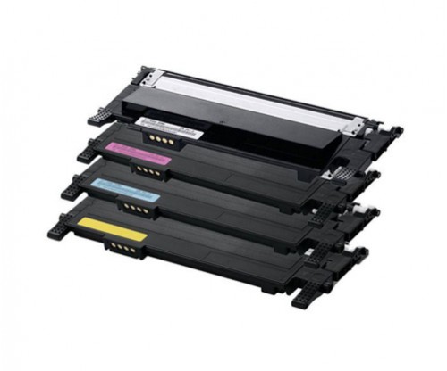 4 cartuchos de toneres Compatibles, Samsung 406S Negro + Colores ~ 1.500 / 1.000 Pages