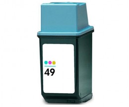 Cartucho de Tinta Compatible HP 49 Colores 21ml