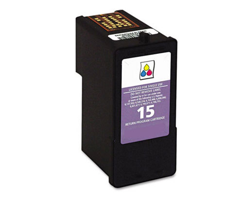 Cartucho de Tinta Compatible Lexmark 15 Colores 15ml