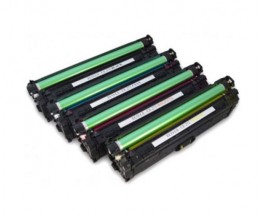 4 Cartuchos de Toneres Compatibles, HP 650A Negro + Colores ~ 13.500 / 15.000 Paginas