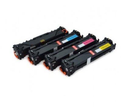 4 Cartuchos de Toneres Compatibles, HP 131X Negro + HP 131A Colores ~ 2.200 / 1.400 Paginas
