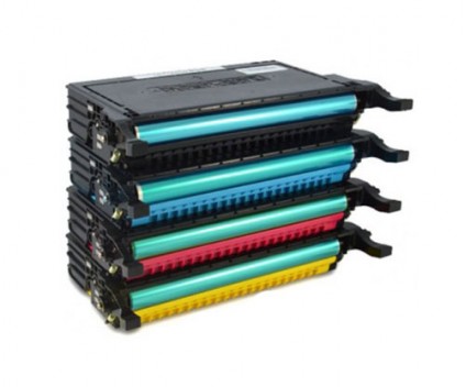 4 cartuchos de toneres Compatibles, Samsung 660B Negro + Colores ~ 5.000 Paginas