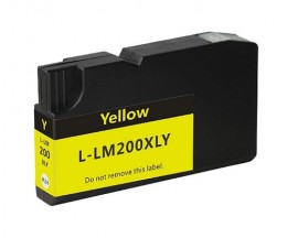 Cartucho de Tinta Compatible Lexmark 200 XL / 210 XL Amarillo 32ml