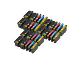 30 Cartuchos de tinta Compatibles, Epson T2701-T2704 / T2711-T2714 / 27 XL Negro 22.4ml + Colores 15ml