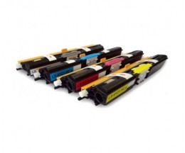 4 Cartuchos de Toneres Compatibles, Xerox 6121 Negro + Colores ~ 2.600 Paginas