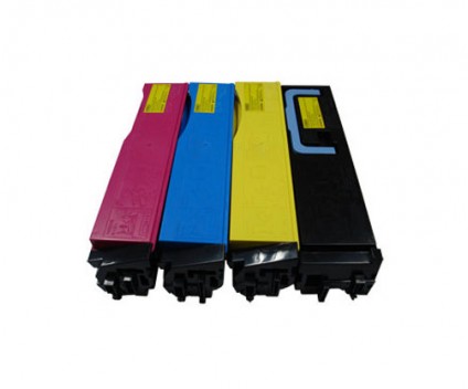 4 Cartuchos de Toneres Compatibles, Kyocera TK 550 Negro + Colores ~ 7.000 / 6.000 Paginas
