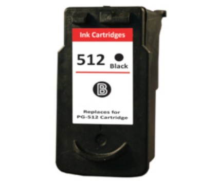 Cartucho de Tinta Compatible Canon PG-510 / PG-512 Negro 16ml