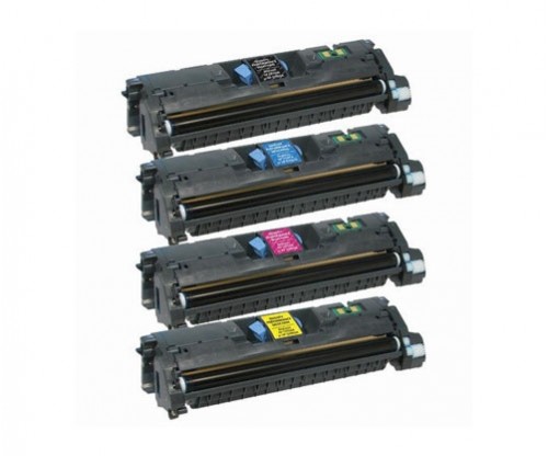 4 Cartuchos de Toneres Compatibles, HP 121A / HP 122A Negro + Colores ~ 5.000 / 4.000 Paginas