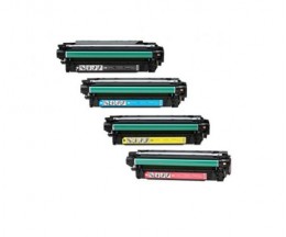 4 Cartuchos de Toneres Compatibles, HP 504X Negro + 504A Colores ~ 10.500 / 7.000 Paginas