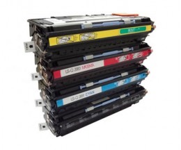 4 Cartuchos de Toneres Compatibles, HP 308A Negro + HP 311A Colores ~ 6.000 Paginas