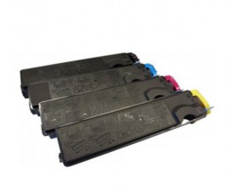 4 Cartuchos de Toneres Compatibles, Kyocera TK 500 Negro + Colores ~ 8.000 Paginas