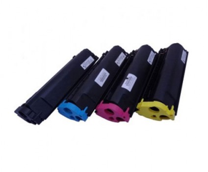 4 Cartuchos de Toneres Compatibles, Konica Minolta 4576X11 Negro + Colores ~ 4.500 Paginas