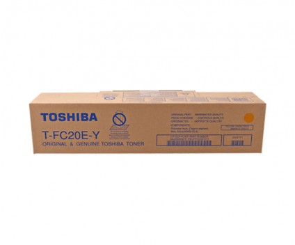 Cartucho de Toner Original Toshiba T-FC 20 EY Amarillo ~ 16.800 Paginas