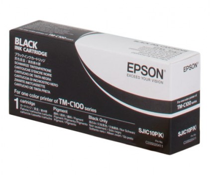 Cartucho de Tinta Original Epson SJIC10P Negro 24.8ml