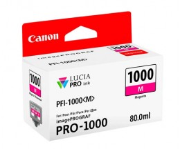 Cartucho de Tinta Original Canon PFI-1000 M Magenta 80ml