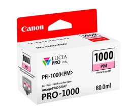 Cartucho de Tinta Original Canon PFI-1000 PM Magenta Foto 80ml