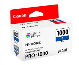 Cartucho de Tinta Original Canon PFI-1000 B Azul 80ml