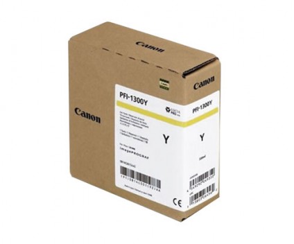 Cartucho de Tinta Original Canon PFI-1300 Y Amarillo 330ml