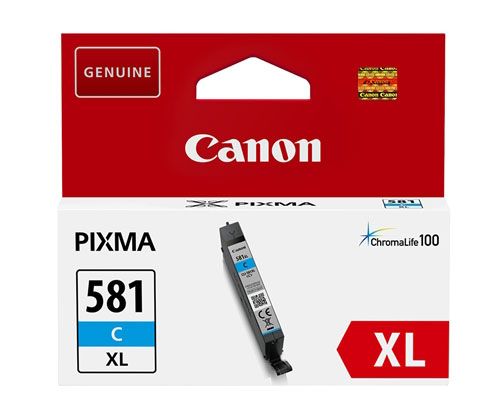 Cartucho de Tinta Original Canon CLI-581 XL Cyan 8.3ml