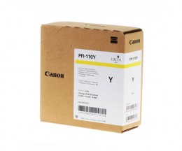 Cartucho de Tinta Original Canon PFI-110 Y Amarillo 110ml