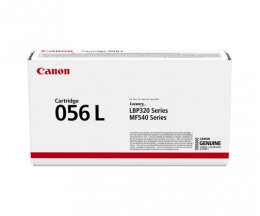 Cartucho de Toner Original Canon 056L Negro ~ 5.100 Paginas