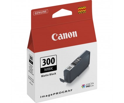 Cartucho de Tinta Original Canon PFI-300 MBK Negro Matte 14.4ml