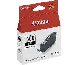 Cartucho de Tinta Original Canon PFI-300 PBK Negro Foto 14.4ml