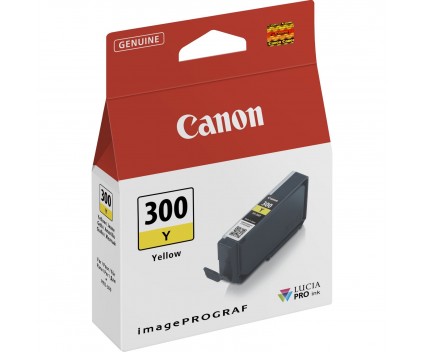 Cartucho de Tinta Original Canon PFI-300 Y Amarillo 14.4ml