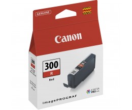 Cartucho de Tinta Original Canon PFI-300 R Rojo 14.4ml