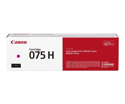 Cartucho de Toner Original Canon 075H Magenta ~ 2.500 Paginas