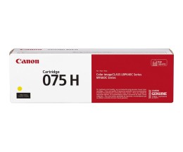 Cartucho de Toner Original Canon 075H Amarillo ~ 2.500 Paginas