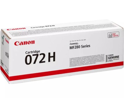 Cartucho de Toner Original Canon 072H Negro ~ 4.100 Paginas