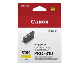 Cartucho de Tinta Original Canon PFI-5100 Y Amarillo 14ml