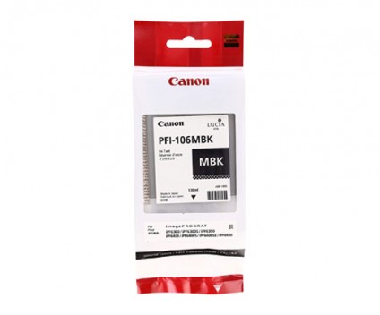 Cartucho de Tinta Original Canon PFI-106 MBK Negro Mate 130ml