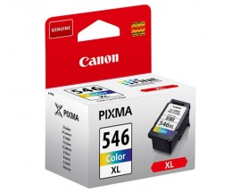 Cartucho de Tinta Original Canon CL-546 XL Colores 13ml ~ 300 Paginas