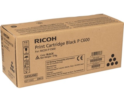 Cartucho de Toner Original Ricoh 408314 Negro ~ 17.000 Paginas