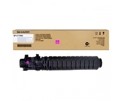 Cartucho de Toner Original Sharp BPGT70MA Magenta ~ 24.000 Paginas