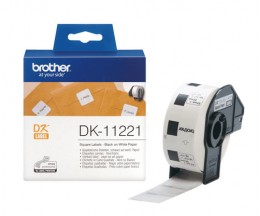 Etiquetas Originales Brother DK11221 23mm x 23mm 1000 etiquetas
