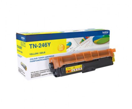 Cartucho de Toner Original Brother TN-246 Y Amarillo ~ 2.200 Paginas