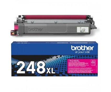 Cartucho de Toner Original Brother TN-248 XL Magenta ~ 2.300 Paginas