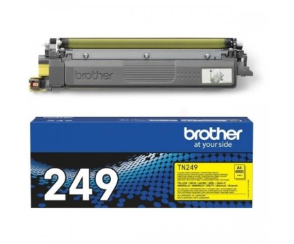 Cartucho de Toner Original Brother TN-249 Amarillo ~ 4.000 Paginas