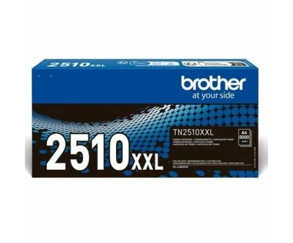 Cartucho de Toner Original Brother TN-2510 XXL Negro ~ 5.000 Paginas