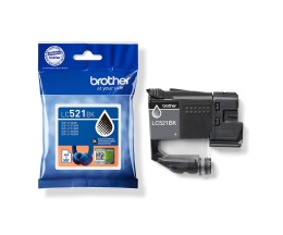 Cartucho de Tinta Original Brother LC-521 BK Negro ~ 500 Paginas