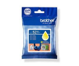 Cartucho de Tinta Original Brother LC-521 Y Amarillo ~ 500 Paginas