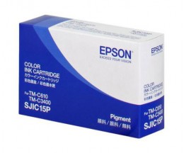 Cartucho de Tinta Original Epson SJIC15P Colores 78.9ml ~ 7.500 Paginas