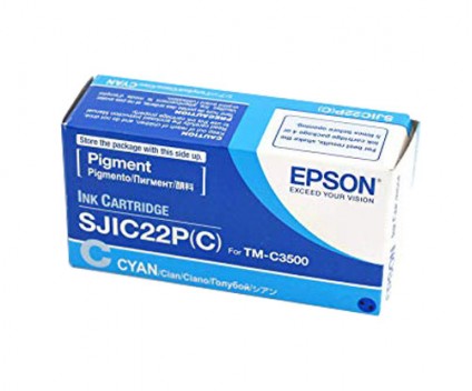 Cartucho de Tinta Original Epson SJIC22P / C Cyan 32.5ml