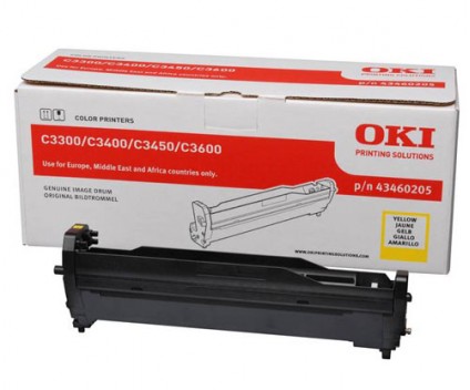 Tambor de imagen Original OKI 43460205 Amarillo ~ 15.000 Paginas