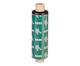 6 Cintas de Transferencia Termica Original, Zebra 05095BK11030 110mm x 300m