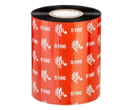 6 Cintas de Transferencia Termica Original, Zebra 05100BK08345 83mm x 450m