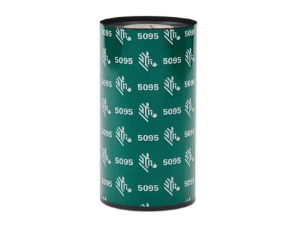 6 Cintas de Transferencia Termica Original, Zebra 05095BK06045 60mm x 450m